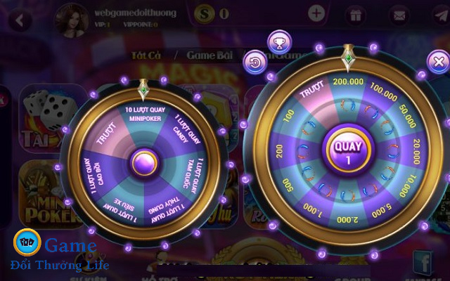 Vòng quay may mắn 68win Club