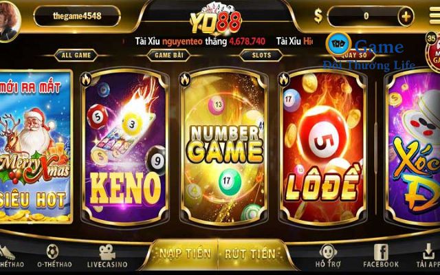 Các tựa game bài đổi thưởng rất đa dạng