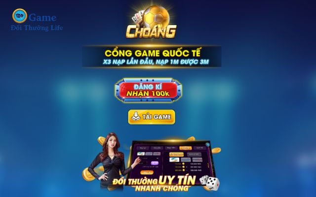 Choáng Club cổng game quốc tế uy tín