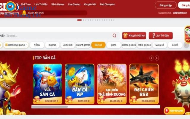 Rủng rỉnh đầy túi với game bắn cá đổi thưởng