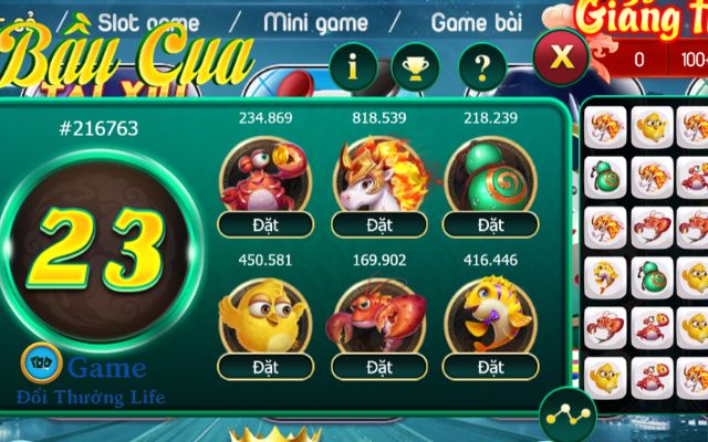 Sân chơi cung cấp nhiều tựa game đổi thưởng hấp dẫn