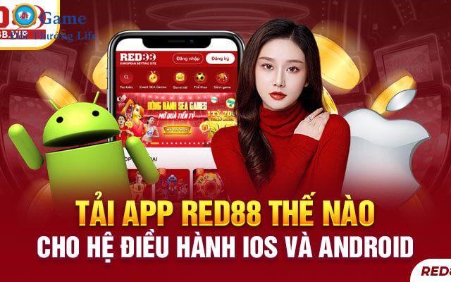 Tải app Red88 trên thiết bị di động