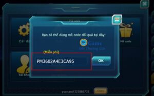 Anh em cần nhập chính xác mã Code Thú Cưng Truyền Kỳ vào đây