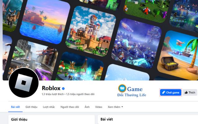 Theo dõi Fanpage của Roblox để nhận Code mới nhất