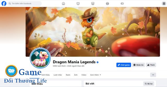 Anh em có thể tìm code mới nhất tại Fanpage chính thức của game